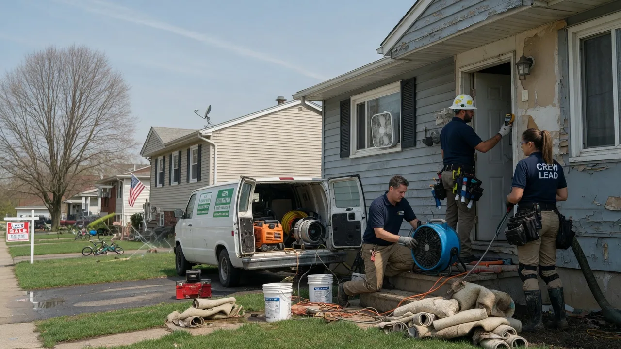 Flood Cleanup in Lindley, NY near me